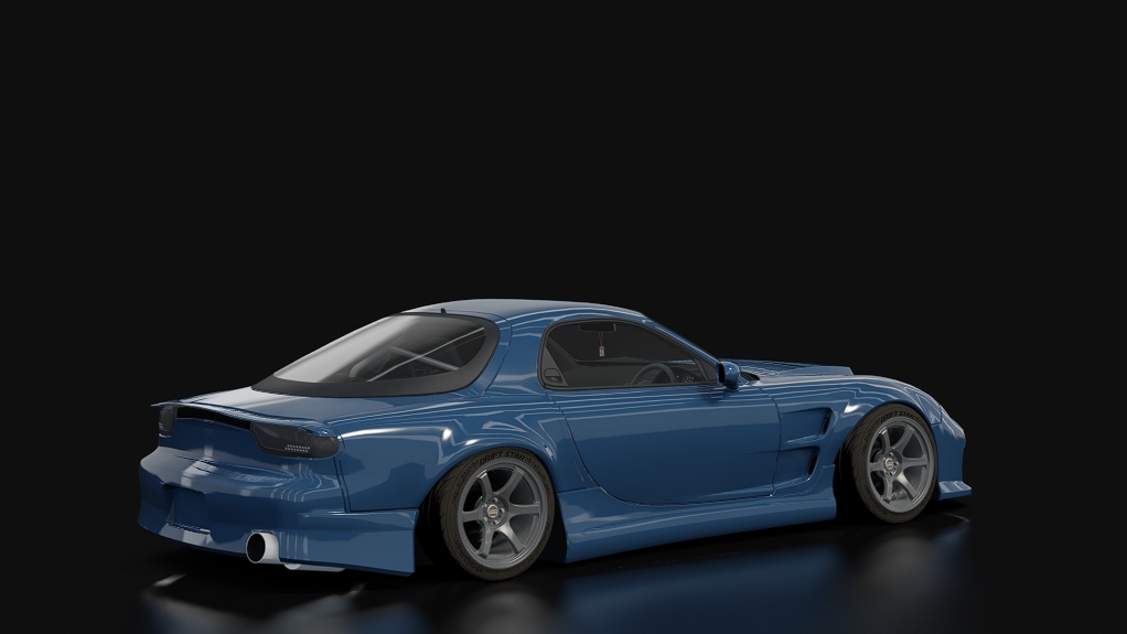 SWARM || Delta FD Rx7, skin blue mica