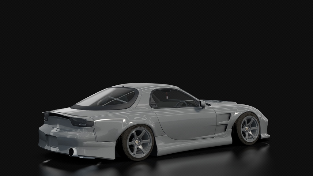 SWARM || Delta FD Rx7, skin titanium grey