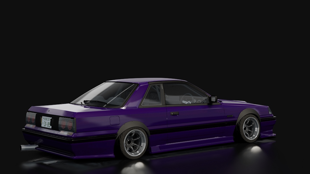 SWARM || Fullagaming R31House Coupe, skin Purple Black