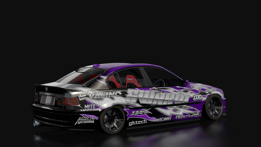 SWARM || Jordi RB E46, skin Team