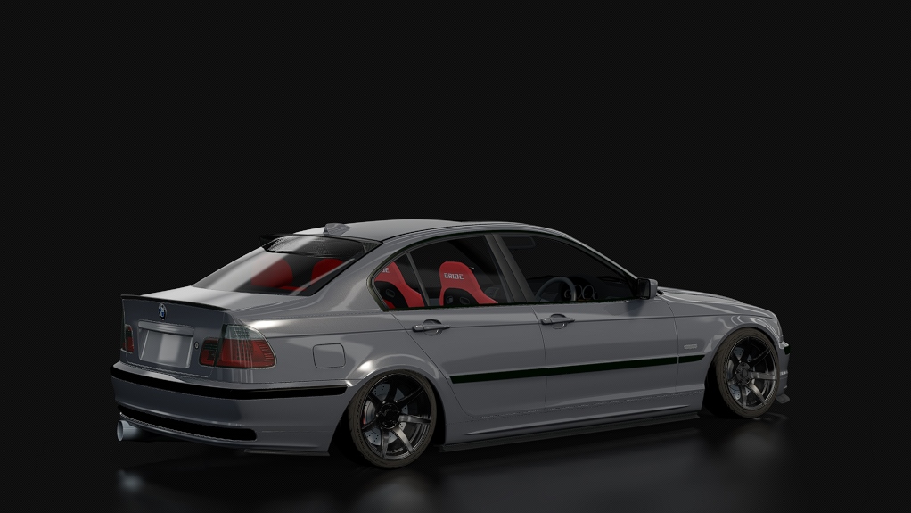 SWARM || Jordi RB E46, skin gun metal