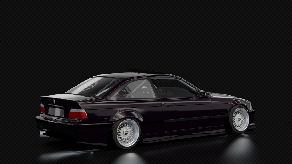 SWARM || LHD DMI DarkTinman E36, skin Dark Purple