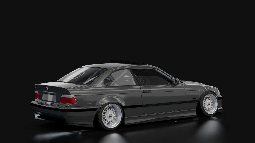 SWARM || LHD DMI DarkTinman E36, skin Grey