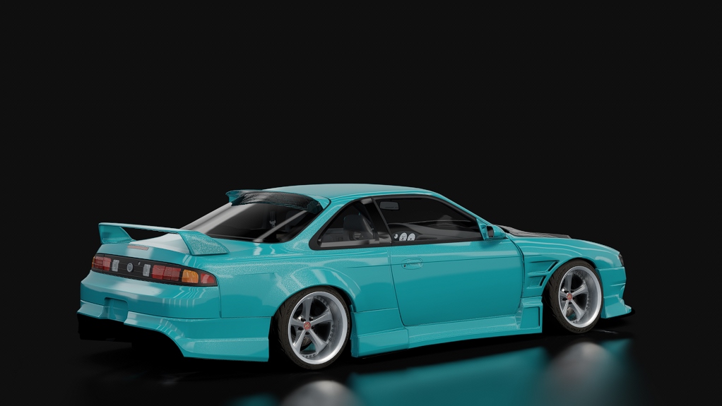 SWARM || LHD DMI Scooby S14, skin Poo_Blue