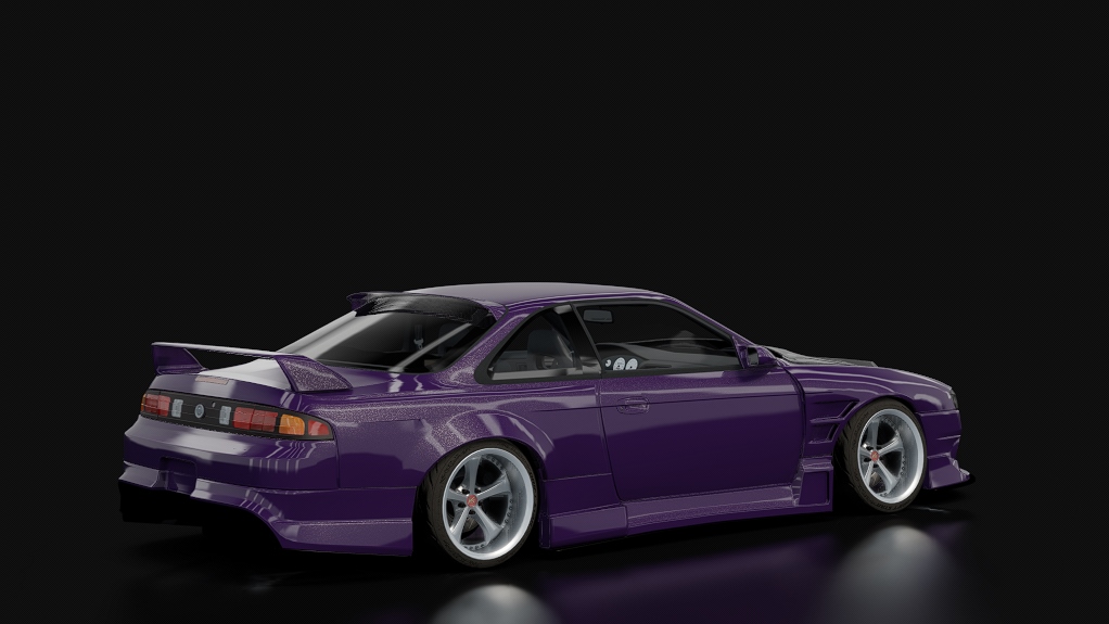 SWARM || LHD DMI Scooby S14, skin midnight purple