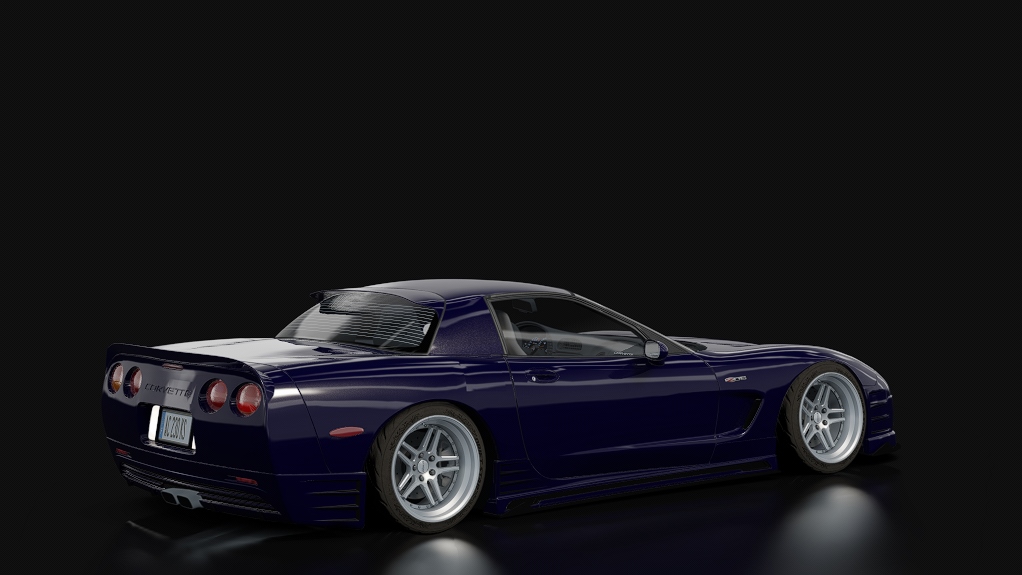 SWARM || LHD Victor C5 Z06, skin Midnight Blue