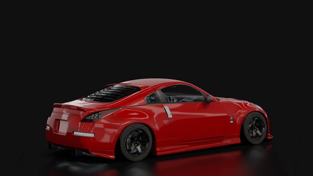 SWARM || LHD Zulu 350Z, skin Red