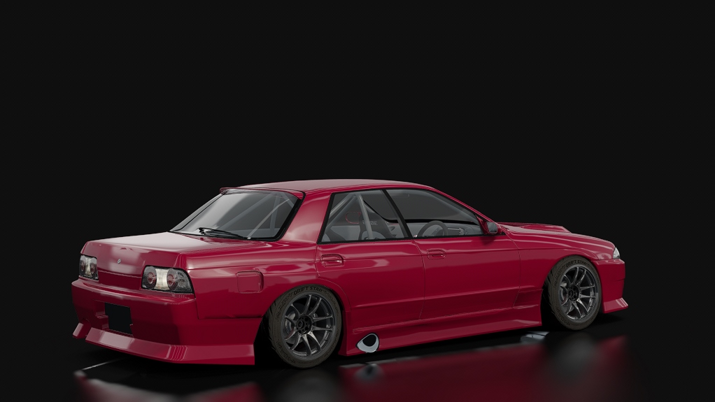 SWARM || Sam R32 Sedan, skin gtr  red