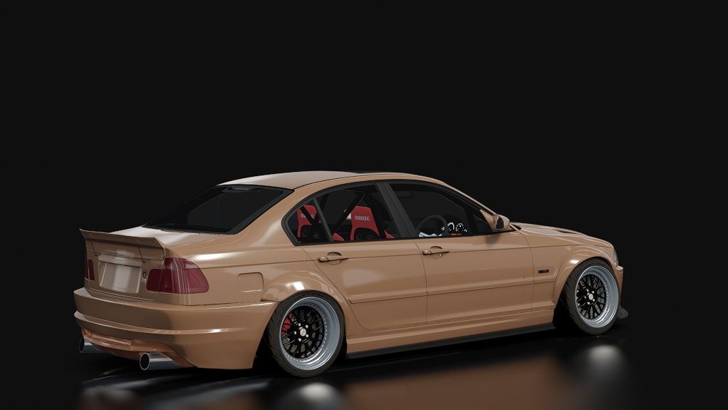 SWARM || Ticklles E46, skin root beer pearl