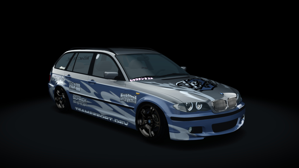 TE2 2005 BMW 325IT Wagon combi, skin Effort_Style