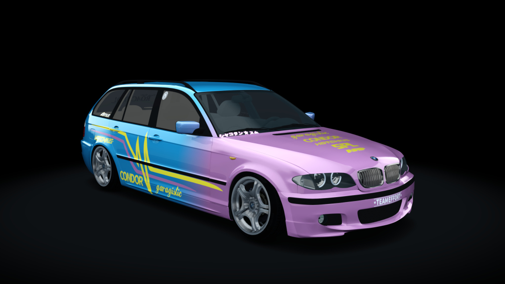 TE2 2005 BMW 325IT Wagon combi, skin Mclean
