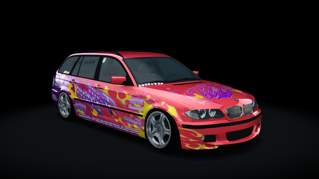 TE2 2005 BMW 325IT Wagon combi, skin Team_Style