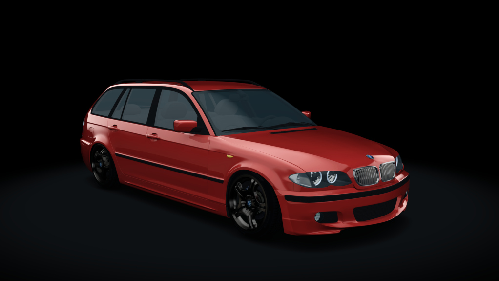 TE2 2005 BMW 325IT Wagon combi2, skin Electric_Red