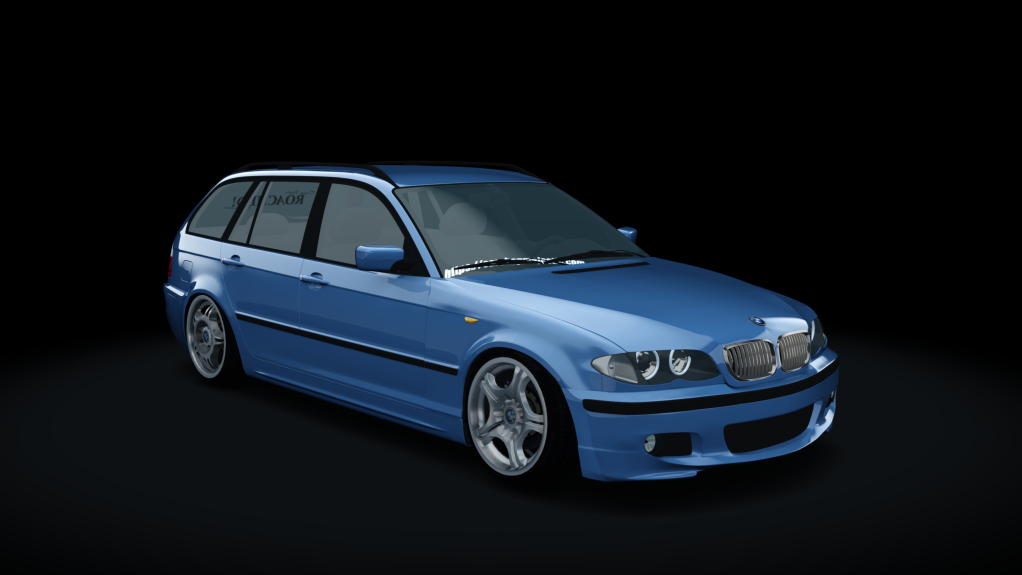 TE2 2005 BMW 325IT Wagon combi2, skin Malediven_Blue