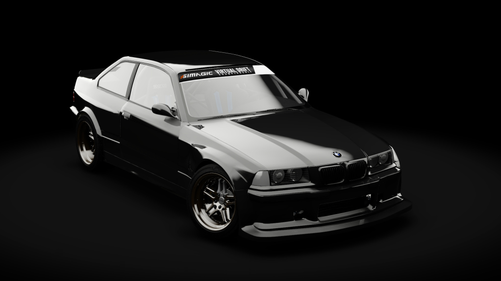 VDC BMW E36 HGK Public 5.0, skin Black_Sapphire_metallic
