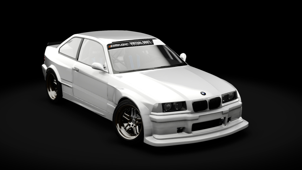 VDC BMW E36 HGK Public 5.0, skin Brilliant_White
