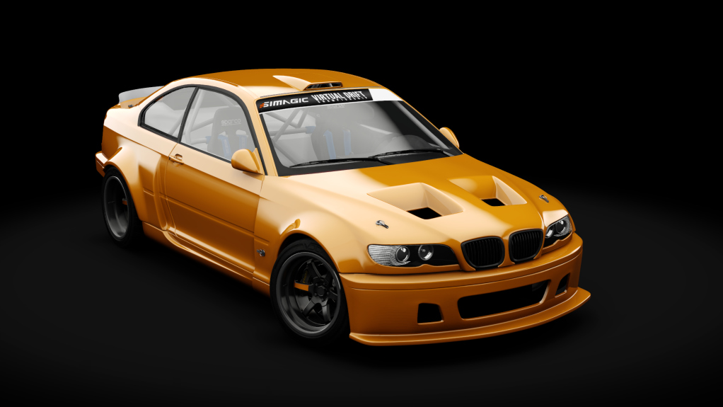 VDC BMW E46 HGK Public 5.0, skin Orange