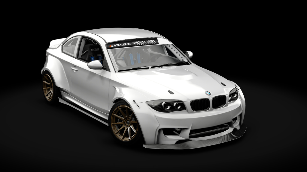 VDC BMW E82 1M Public 5.0, skin Brilliant_White