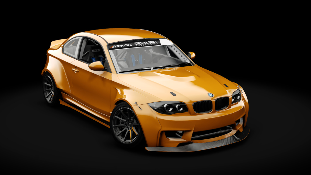 VDC BMW E82 1M Public 5.0, skin Orange