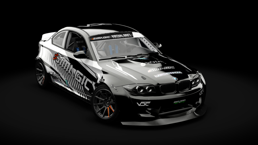 VDC BMW E82 1M Public 5.0, skin VDC Black