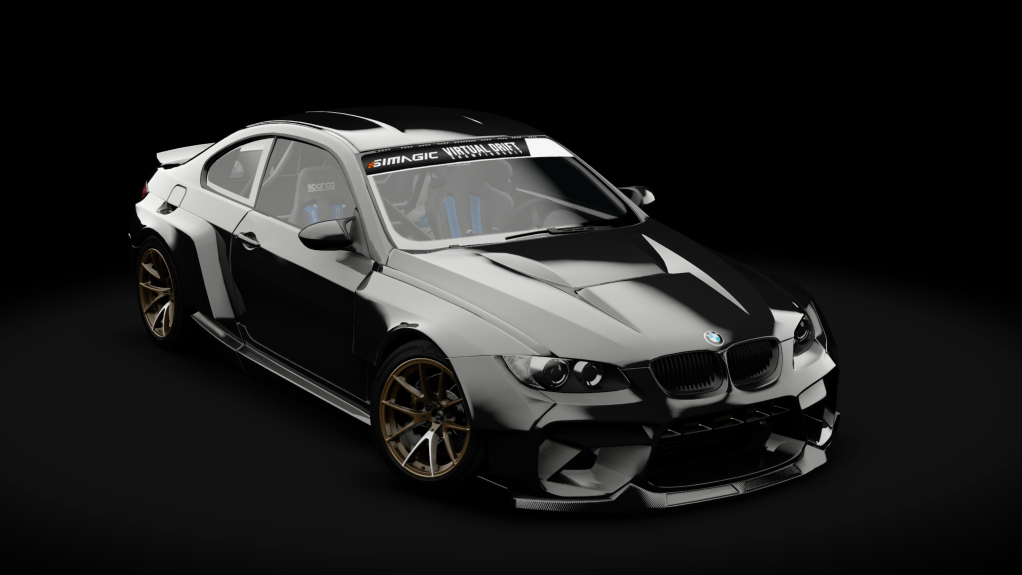 VDC BMW E92 M3 Public 5.0, skin Black_Sapphire_metallic