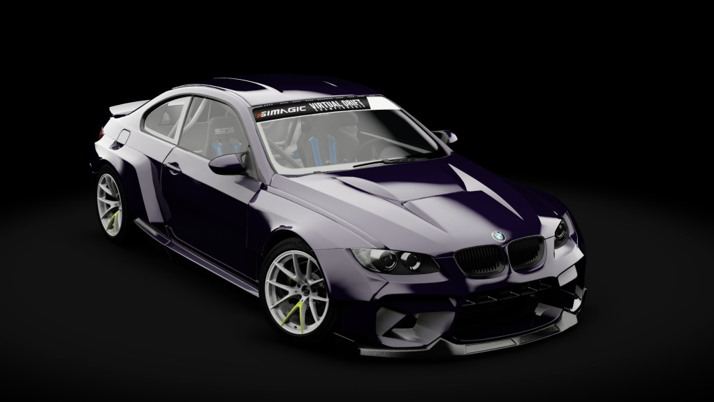 VDC BMW E92 M3 Public 5.0, skin Midnight_Purple