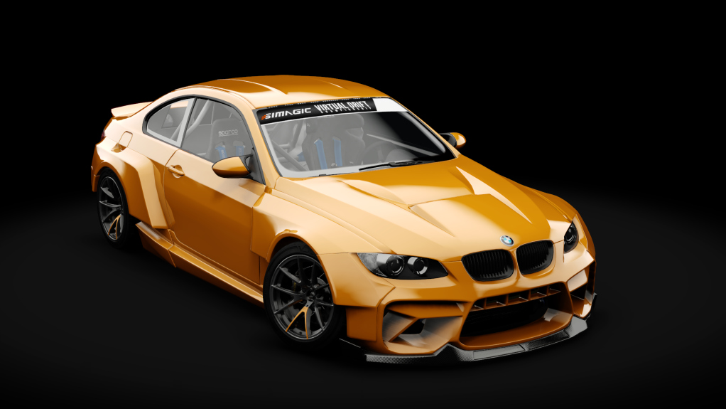 VDC BMW E92 M3 Public 5.0, skin Orange