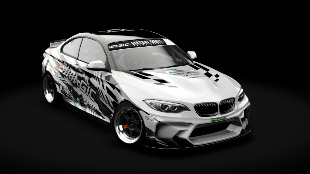 VDC BMW F22 M2 Eurofighter Public 5.0, skin VDC White