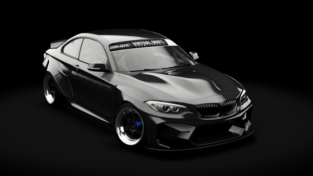 VDC BMW F22 M2 Eurofighter Public 5.0, skin saphirschwarz_metallic