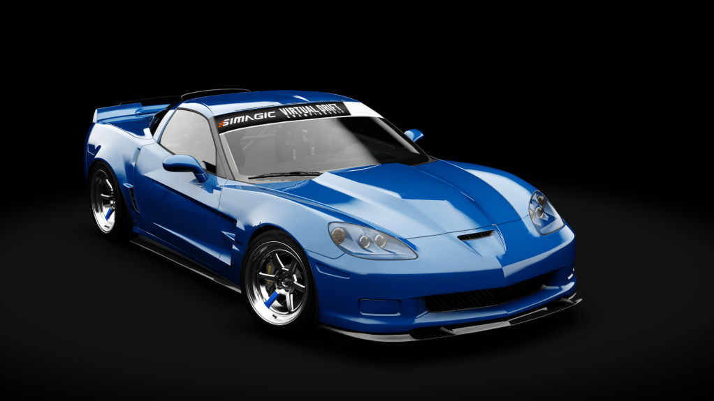 VDC Chevrolet Corvette C6 Public 5.0, skin 03_laguna_blue_sw