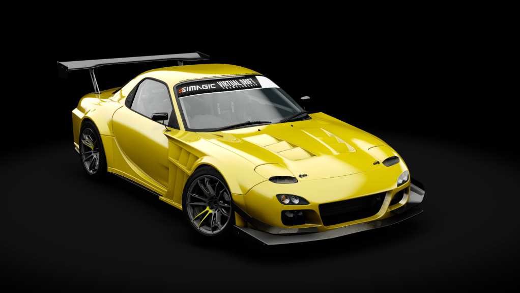 VDC Mazda RX-7 FD3S 20B Public 5.0, skin 03_competition_yellow