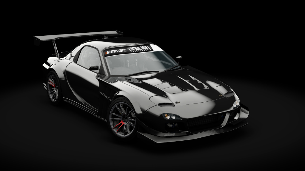 VDC Mazda RX-7 FD3S 20B Public 5.0, skin 05_brilliant_black