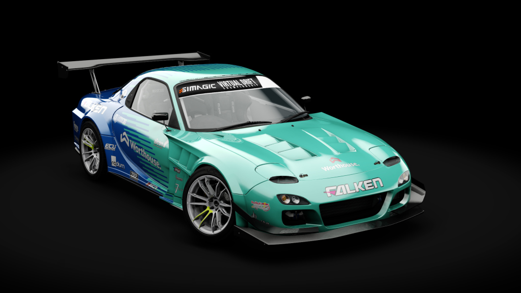 VDC Mazda RX-7 FD3S 20B Public 5.0, skin JD130