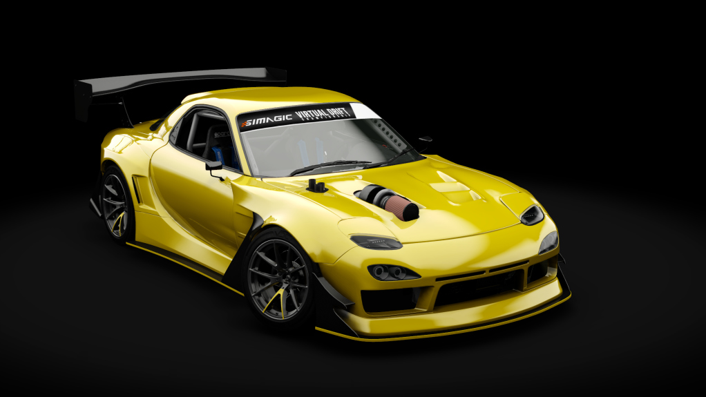 VDC Mazda RX-7 FD3S 26B Public 5.0, skin 03_competition_yellow