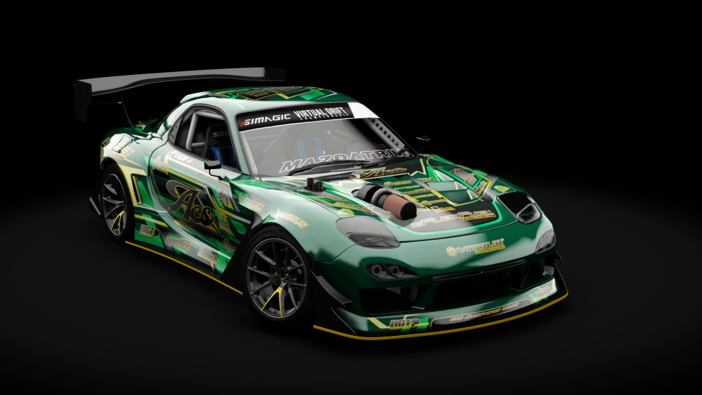 VDC Mazda RX-7 FD3S 26B Public 5.0, skin EFlexFuel_RX7_2024_ACS