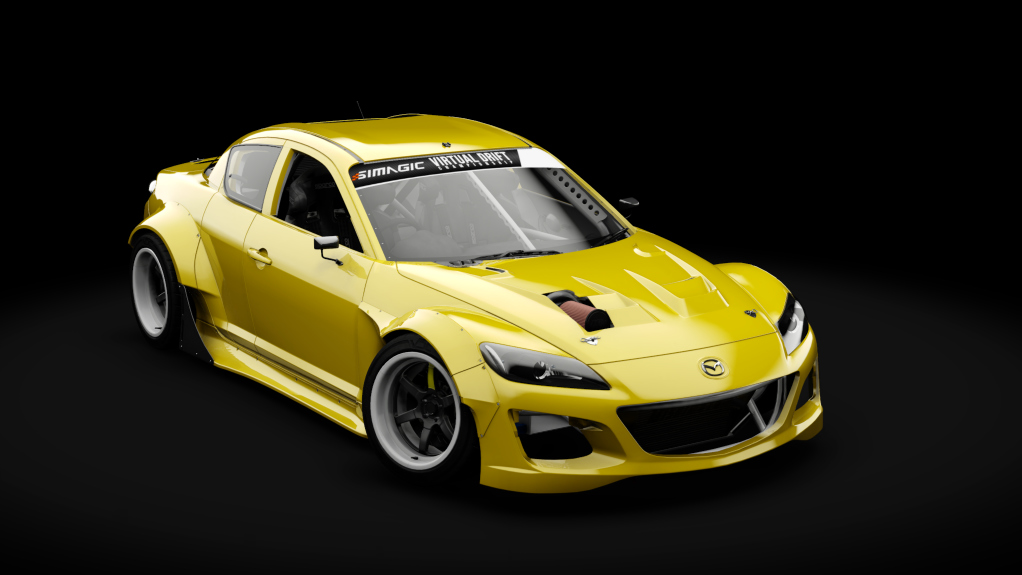 VDC Mazda RX-8 Public 5.0, skin 02_competition_yellow