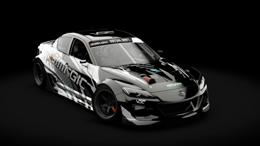 VDC Mazda RX-8 Public 5.0, skin VDC Black