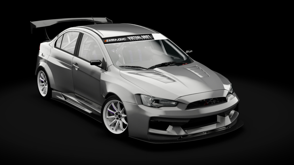 VDC Mitsubishi Evo X Public 5.0, skin 05_Grey