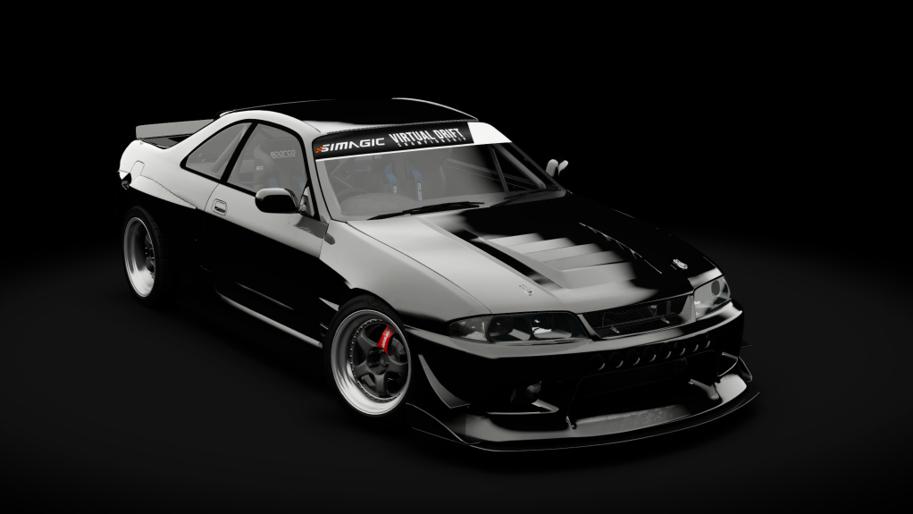 VDC Nissan Skyline R33 Public 5.0, skin 03_black_pearl