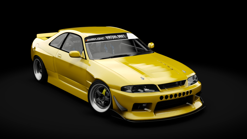 VDC Nissan Skyline R33 Public 5.0, skin 04_lightning_yellow