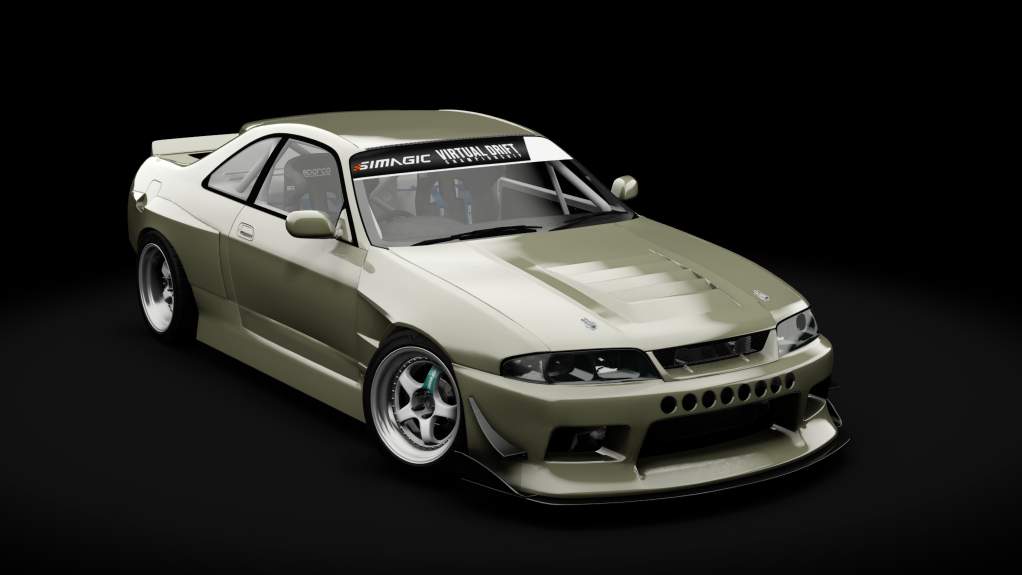 VDC Nissan Skyline R33 Public 5.0, skin 08_millennium_jade