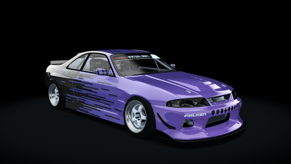 VDC Nissan Skyline R33 Public 5.0, skin KDT 1.1