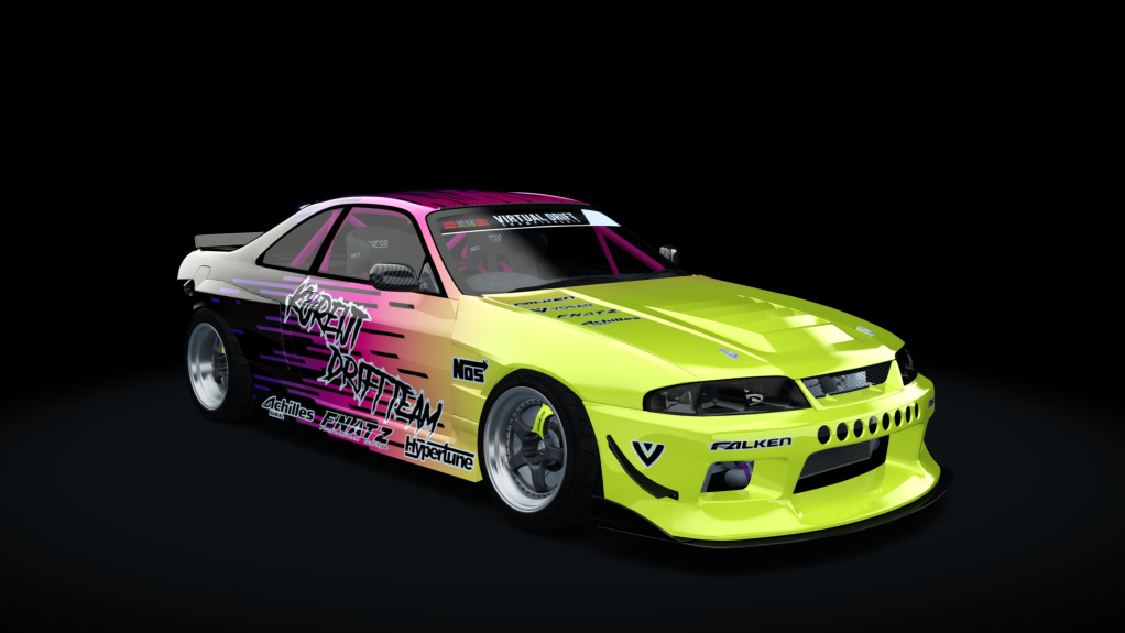 VDC Nissan Skyline R33 Public 5.0, skin Kureiji V1
