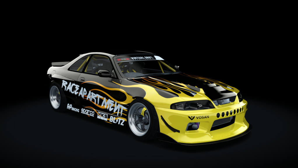 VDC Nissan Skyline R33 Public 5.0, skin Racedepartment