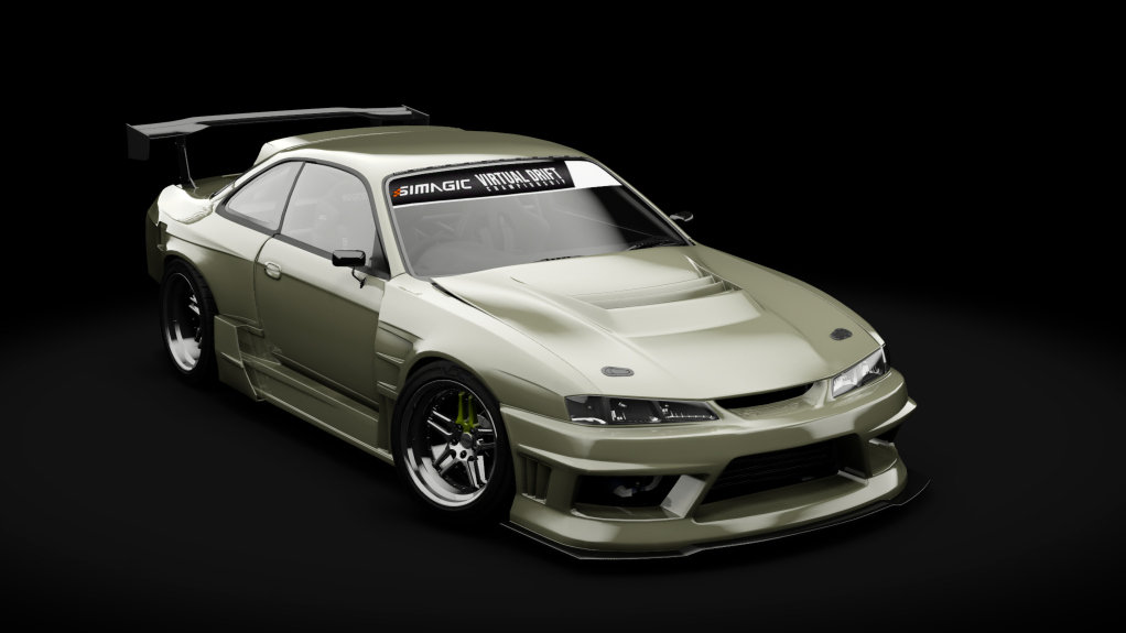 VDC Nissan Silvia S14 Kouki Public 5.0, skin 08_millennium_jade
