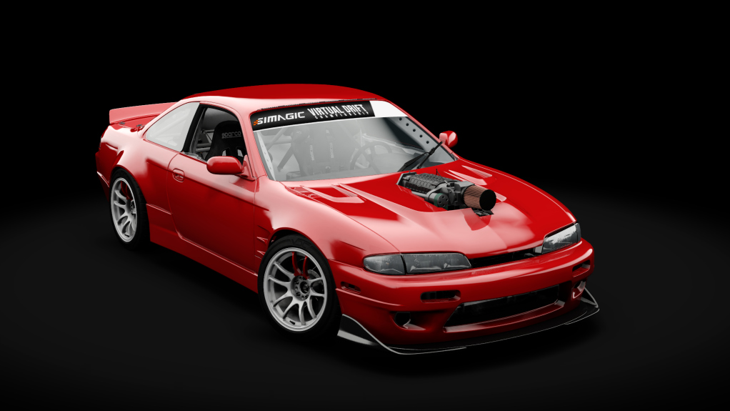 VDC Nissan Silvia S14 Zenki Public 5.0, skin 01_active_red