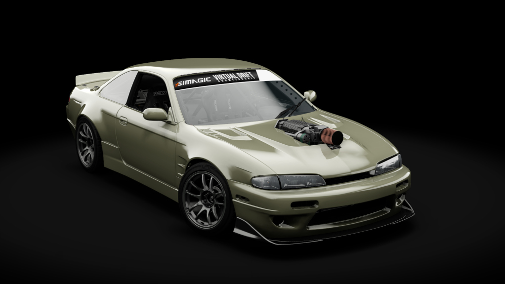 VDC Nissan Silvia S14 Zenki Public 5.0, skin 08_millennium_jade
