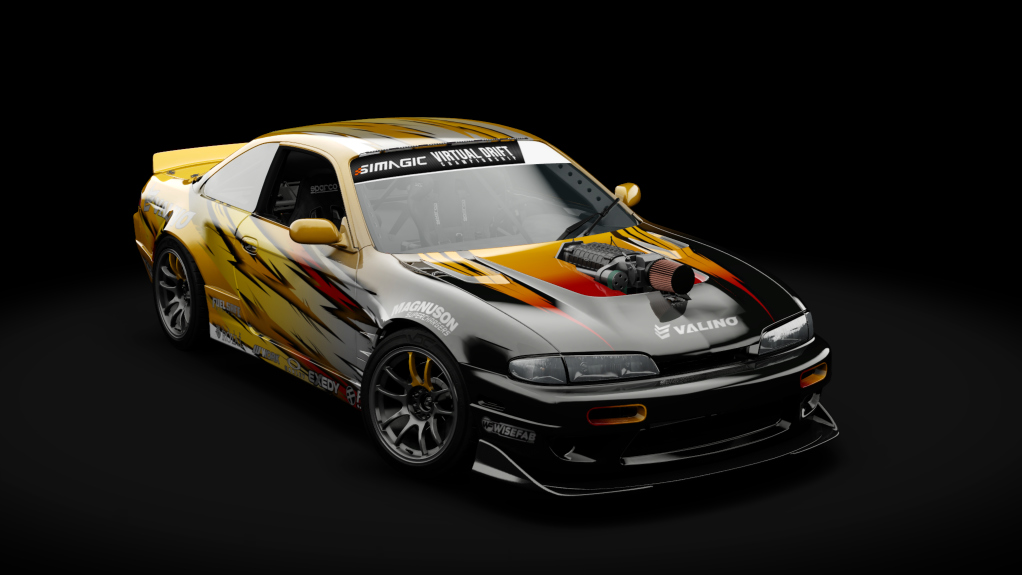 VDC Nissan Silvia S14 Zenki Public 5.0, skin VDC_Andreas_Orange