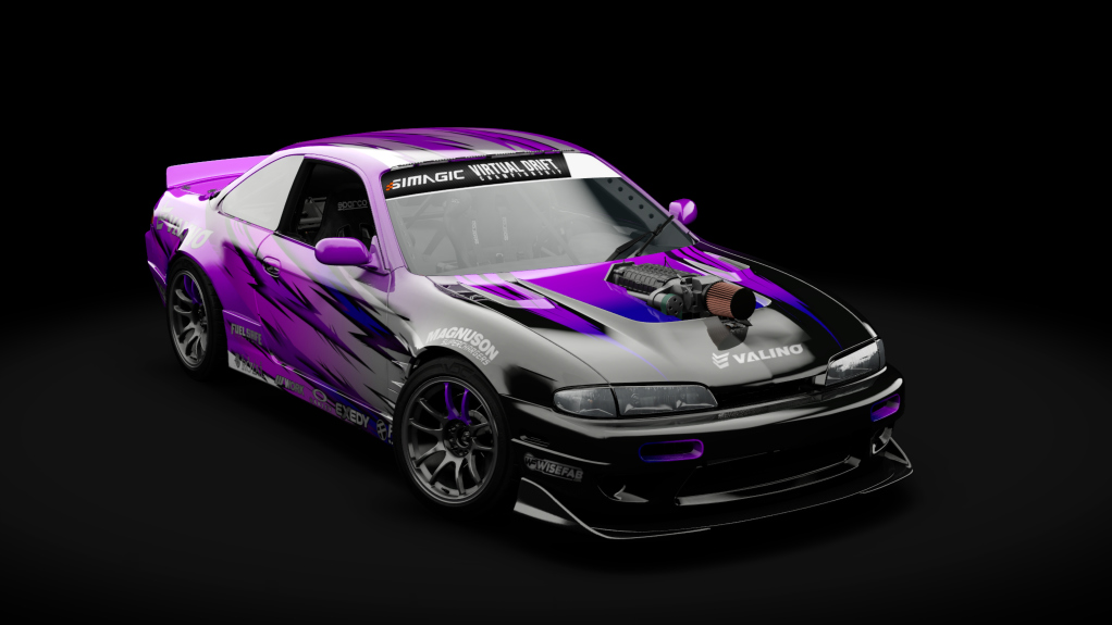 VDC Nissan Silvia S14 Zenki Public 5.0, skin VDC_Andreas_Purple