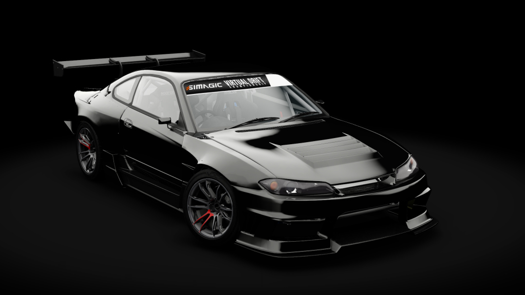 VDC Nissan Silvia S15 Public RB30 5.0, skin 03_black_pearl